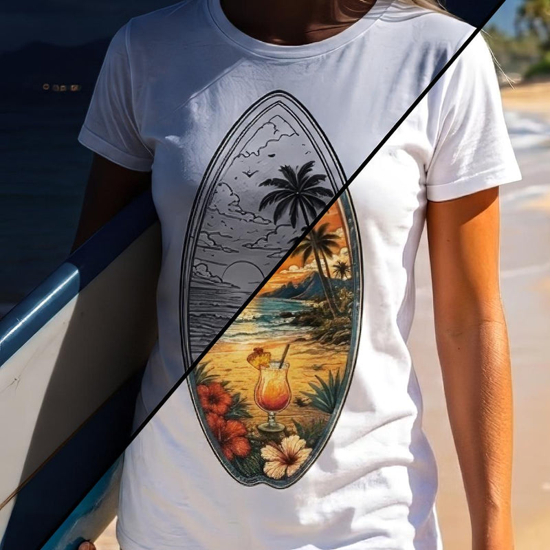 Color-Changing Beach Tee