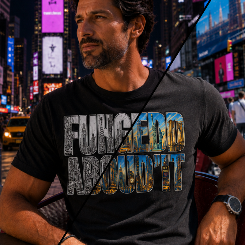NYC UV-Activated Color-Changing Tee