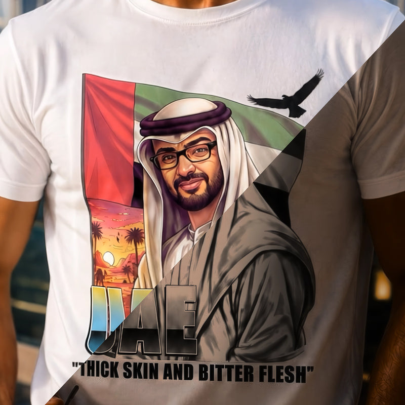 MBZ UAE Proud Sun-Activated Color-Change Tee